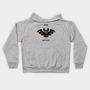 Super cute evil bat Kids Hoodie